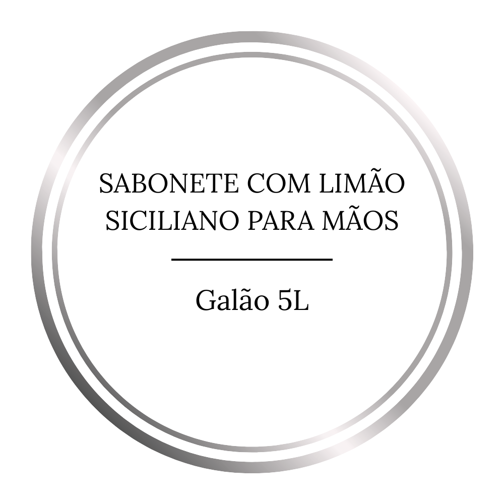 Sabonete com Limão Siciliano 5L