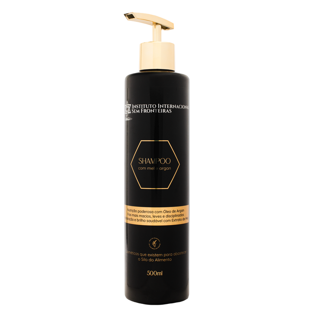 Shampoo com Mel e Argan 500ml