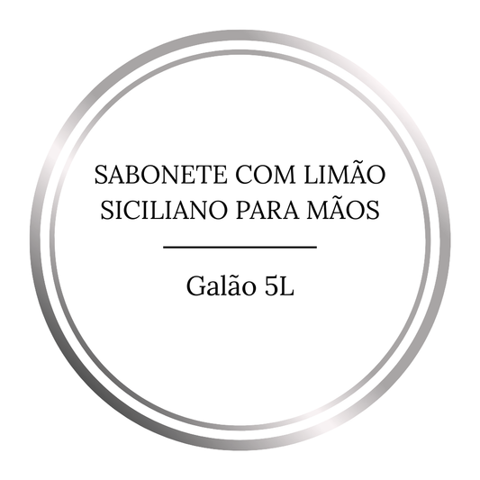 Sabonete com Limão Siciliano 5L