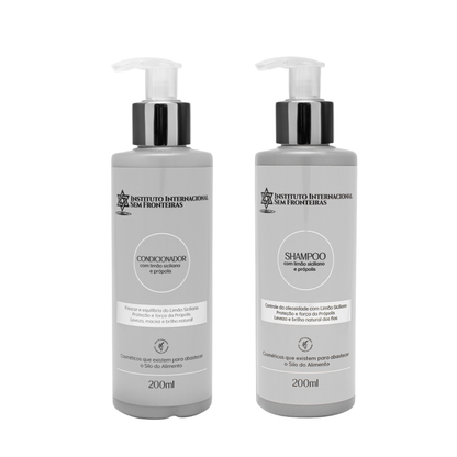 Shampoo e Condicionador com Limão e Própolis 200ml