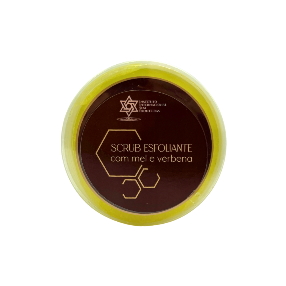 ESFOLIANTE SCRUB ESFOLIANTE COM MEL E VERBENA SEM FRONTEIRAS 200g