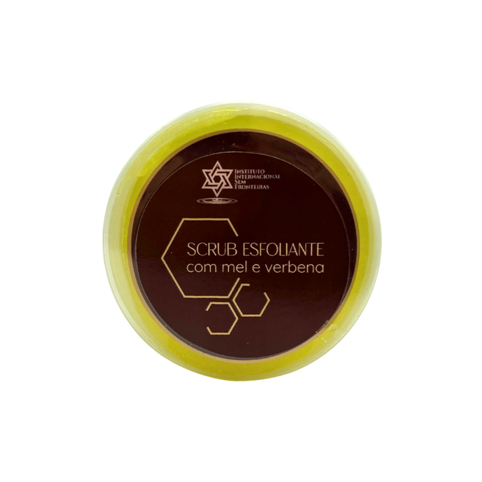 Esfoliante Scrub Esfoliante Com Mel e Verbena Sem Fronteiras 200g