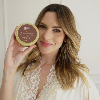 Esfoliante Scrub Esfoliante Com Mel e Verbena Sem Fronteiras 200g