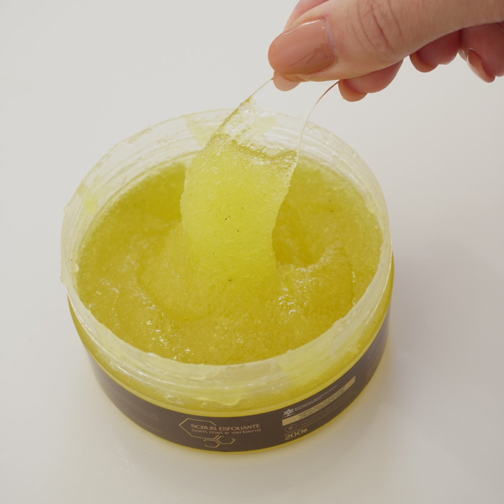 Esfoliante Scrub Esfoliante Com Mel e Verbena Sem Fronteiras 200g
