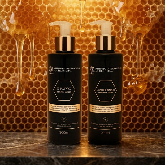 200ml Mel e Argan Shamp & Cond