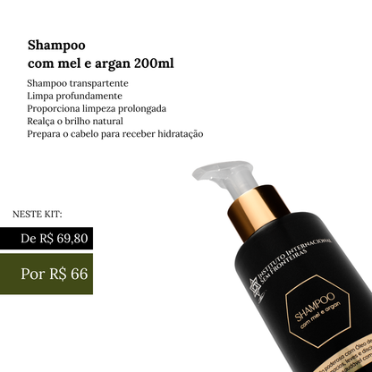 Capilar Completo com Mel e Argan