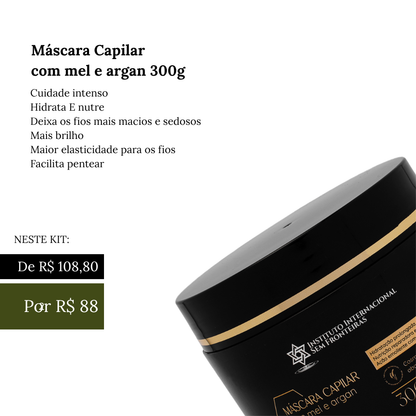 Capilar Completo com Mel e Argan
