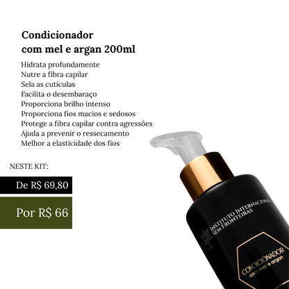 Capilar Completo com Mel e Argan