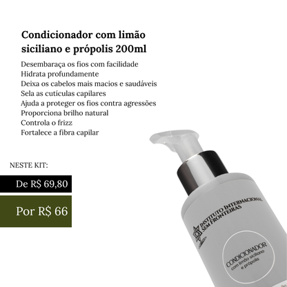 200ml Limão e Própolis Shamp & Cond