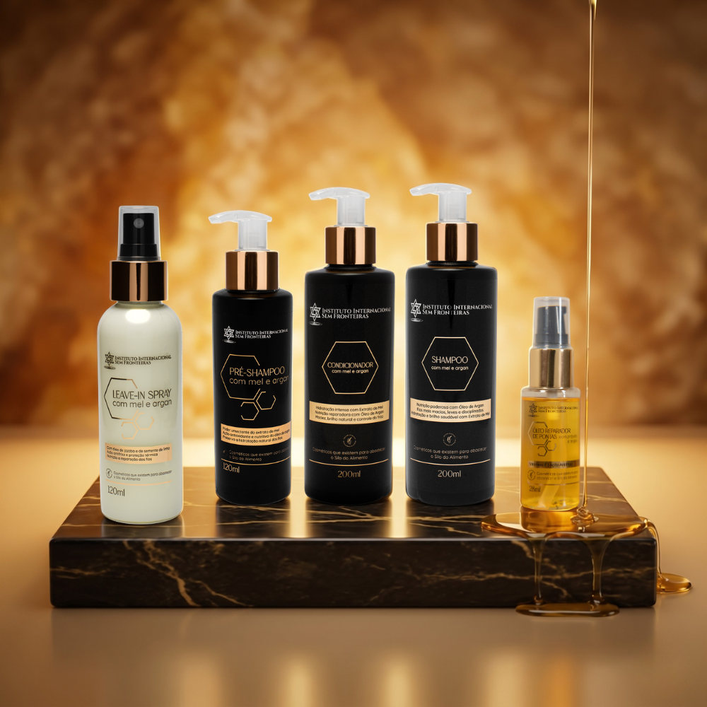 CAPILAR DIÁRIO COM MEL E ARGAN