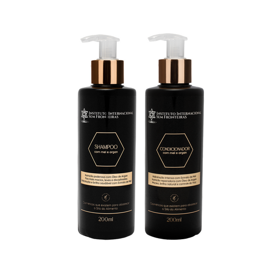 200ml Mel e Argan Shamp & Cond