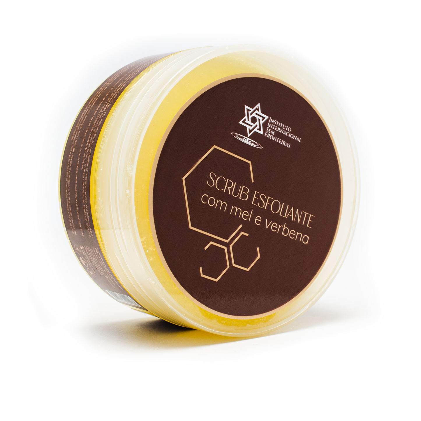 Esfoliante Scrub Esfoliante Com Mel e Verbena Sem Fronteiras 200g