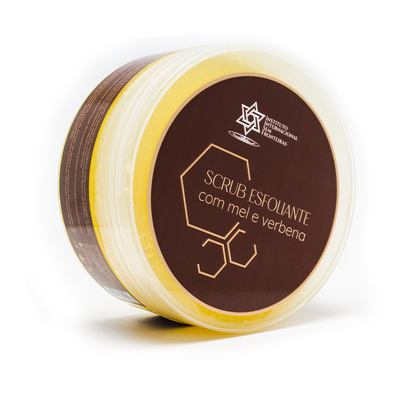 Esfoliante Scrub Esfoliante Com Mel e Verbena Sem Fronteiras 200g