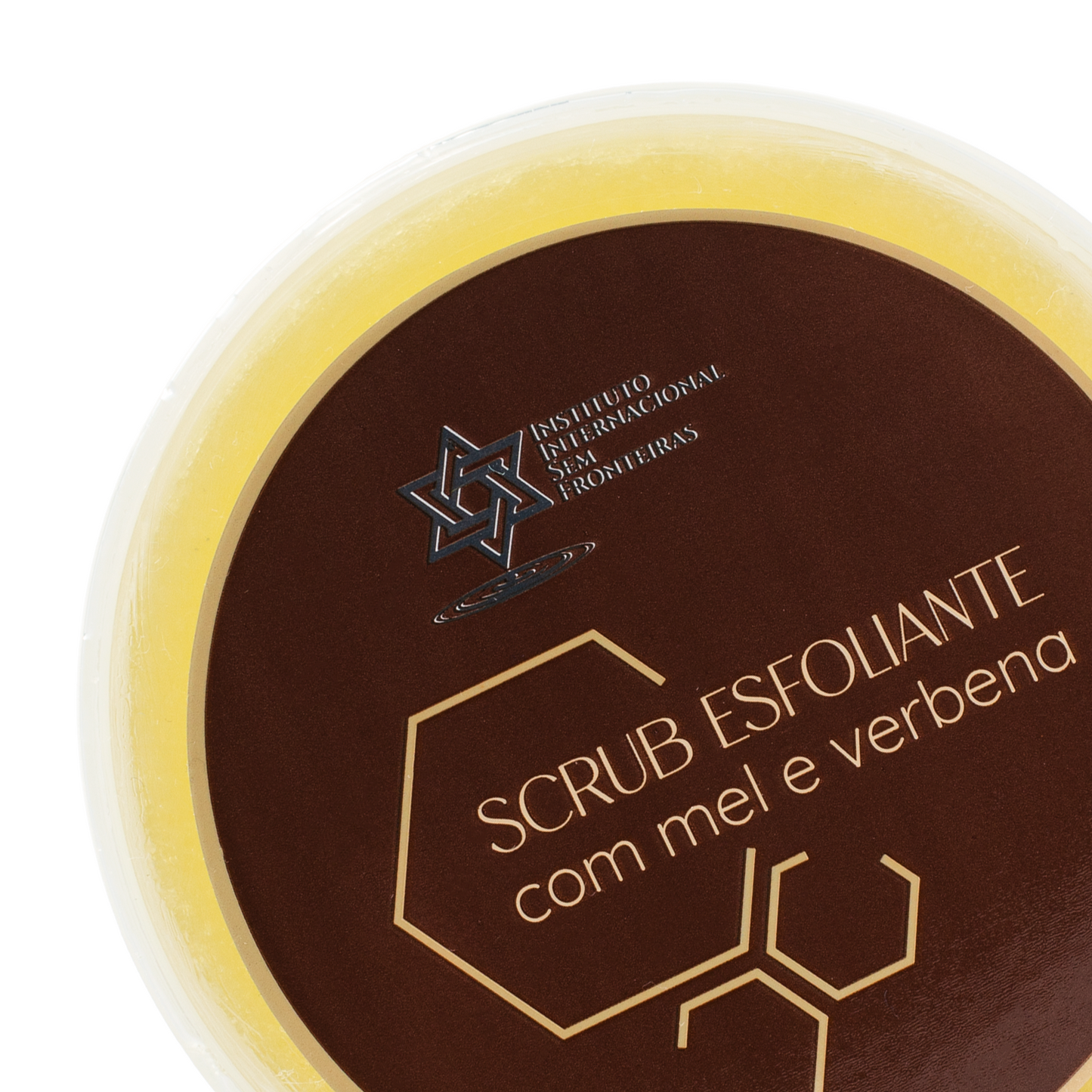 Esfoliante Scrub Esfoliante Com Mel e Verbena Sem Fronteiras 200g