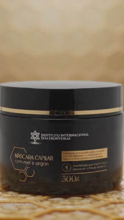 Máscara Capilar com Mel e Argan 300g