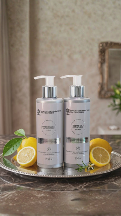 Shampoo e Condicionador com Limão e Própolis 200ml